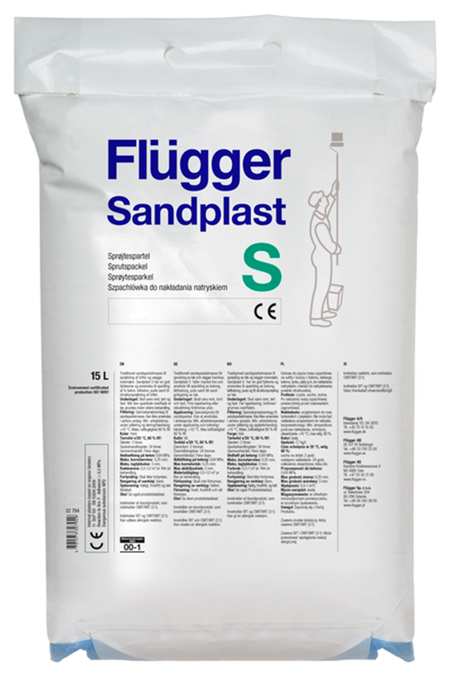 Sandplast S Spray Filler