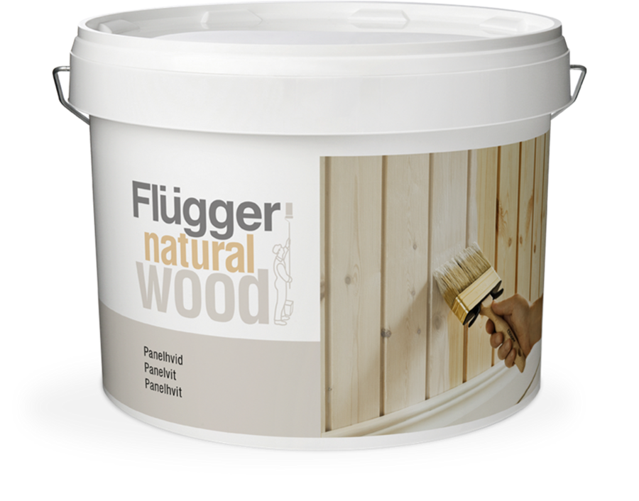 Natural Wood Paneelweiß